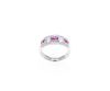 Elegant Ruby Diamond & Platinum Ring