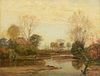 Louis Aime Japy Oil on Canvas Landscape