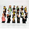 17pc Royal Doulton Figurines, Charles Dickens' Characters