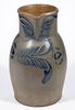 PARR ATTRIBUTED BALTIMORE, MARYLAND / RICHMOND, VIRGINIA DECORATED STONEWARE PITCHER
