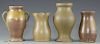 4 Middle TN Stoneware Jars and Vases