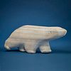 Mikisiti Saila (1939-2008, Inuit; Cape Dorset/Kinngait), Carved polar bear figure