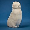 Latcholassie Akesuk (1919-2000, Inuit; Cape Dorset/Kinngait), Carved arctic bird figure
