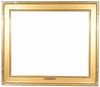 Arts & Crafts Style Gold Frame - 25 1/8 x 30 1/8