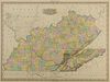 KY and TN 1823 Map, H.S. Tanner