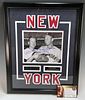 WHITEY FORD & MICKEY MANTLE SIGNATURES WITH COA