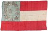 FINE AND RARE CONFEDERATE FIRST NATIONAL PATTERN CIVIL WAR-PERIOD FLAG