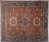 Persian Karaja rug, 70" x 60"