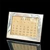 Tiffany & Co. Sterling Silver Perpetual Calendar Frame