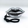 Vintage 80s TeleQuest Corded Phone, Hot Lips