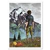 Tom Wood, "The Next Climb" Limited Edition Lithograph, Numbered and Hand Signed with Letter of Authenticity
