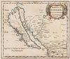 AFTER NICOLAS SANSON (FRENCH, 1600-1667) MAP OF CALIFORNIA AS AN ISLAND