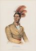 MCKENNEY AND HALL NATIVE AMERICAN PORTRAIT PRINT