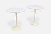 Eero Saarinen, 'Tulip' Side Tables (2)