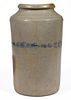 NEW JERSEY ATTRIBUTED DECORATED STONEWARE JAR