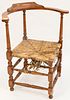 Wallace Nutting Queen Anne Style Maple Corner Chair