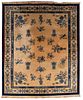 Chinese Wool Floral Carpet, 13' x 10'