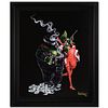 Michael Godard, "Gangster Love" Framed Limited Edition on Canvas, Numbered and Signed with Letter of Authenticity.