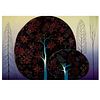 Eyvind Earle (1916-2000), "A Tree Poem" Limited Edition Serigraph on Paper; Numbered & Hand Signed; with Certificate of Authenticity.