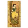 Tricia Buchanan-Benson, "Snow White" Limited Edition Japanese on Canvas from Disney Fine Art, Numbered and Hand Signed with Letter of Authenticity