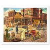 Lee Dubin, "Main Street" Limited Edition Lithograph, Numbered and Hand Signed and Letter of Authenticity