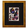 Joan Miro (1893-1983), "Miro a l'Encre I" Framed Lithograph with Letter of Authenticity.