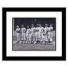 Big Red Machine Line-Up Framed Lithograph Signed by the Big Red Machine's Starting Eight, with Certificate of Authenticity.