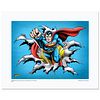Superman Fist Forward Numbered Limited Edition Giclee from DC Comics with Certificate of Authenticity.