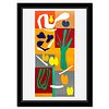 Henri Matisse 1869-1954 (After), "Vegetaux" Framed Limited Edition Lithograph with Certificate of Authenticity.