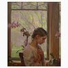 Dan Gerhartz, "The Orchid" Limited Edition on Canvas, Numbered and Hand Signed with Letter of Authenticity.