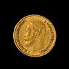 Russian Empire 1900  5 Rubles Gold Coin Nicholas II