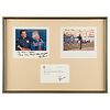 George Bush Signed Photograph and Typed Letter Signed