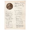Nobel Prize Winners (20+) Signatures
