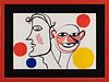 ALEXANDER CALDER, double sided lithograph