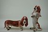 Vintage Pair of Basset Hounds~ Made in Japan by Enesco