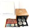 1976 Canada Montreal Olympics Set (28-coins) 30.352 ozt Of Pure Uncirculated Silver OGP