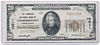Rare Charter / Low Serial 1929 The Farmers National Bank Of Thompsontown Pennsylvania $20 Note