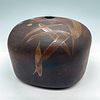 Kim Chapman Signed North Carolina Studio Pottery Vase