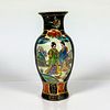 Vintage Ceramic Vase, Japanese Motifs