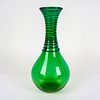 Blenko Large Glass Spiral Vase