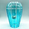 St. Louis Crystal Lantern Candle Holders Photophore Sky Blue