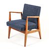 Attributed to Jens Risom MCM Lounge Chair 