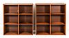 Pair of Jens Risom Style Bookcases 