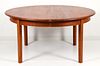 Charles Shackleton Round Extending Cherry Dining Table 