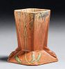 Roseville Futura "Stump" Vase c1930s