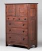 Early Gustav Stickley Tall Chest of Drawers c1901-1902