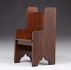 California Arts & Crafts Douglas Fir Bernard Maybeck Style Bench c1905