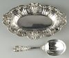 Francis I Sterling Bread Tray and Spoon