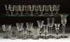 ASSORTED 20TH CENTURY GLASS DRINKING VESSELS, LOT OF 22