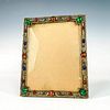 Vintage Brass Jeweled Picture Frame